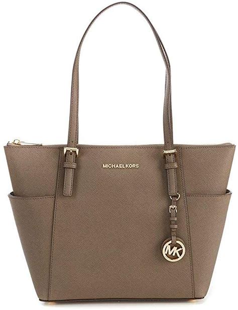 michael kors tote mushroom|michael kors tote with zipper.